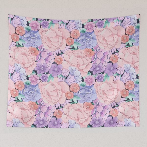 Aperçu de l'œuvre Surcharge florale des années 90 créée et vendue par latheandquill.