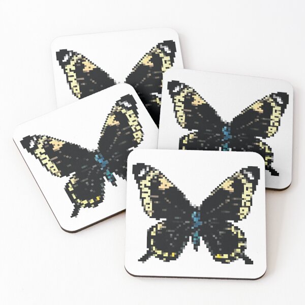 Item preview, Butterfly Pixel Art designed and sold by Pixelopolis.
