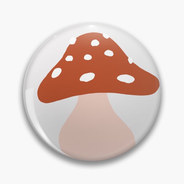 Item preview, Funky Wonky Burnt Orange Mushroom designed and sold by art-by-enc.
