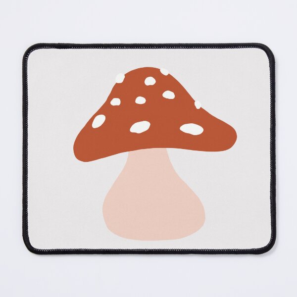 Item preview, Funky Wonky Burnt Orange Mushroom designed and sold by art-by-enc.