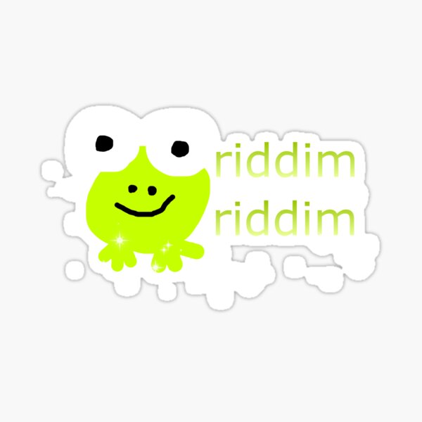 Artikel-Vorschau von Riddim-Frosch, designt und verkauft von granolaeater123.