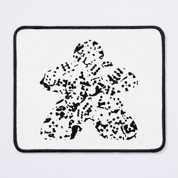 Artikelvorschau, Meeple of Dice - Abstrakte Würfel in Schwarz (Tabletop / Brettspiel / RPG D6) entworfen und verkauft von Soludum Dice & Meeple Merch.