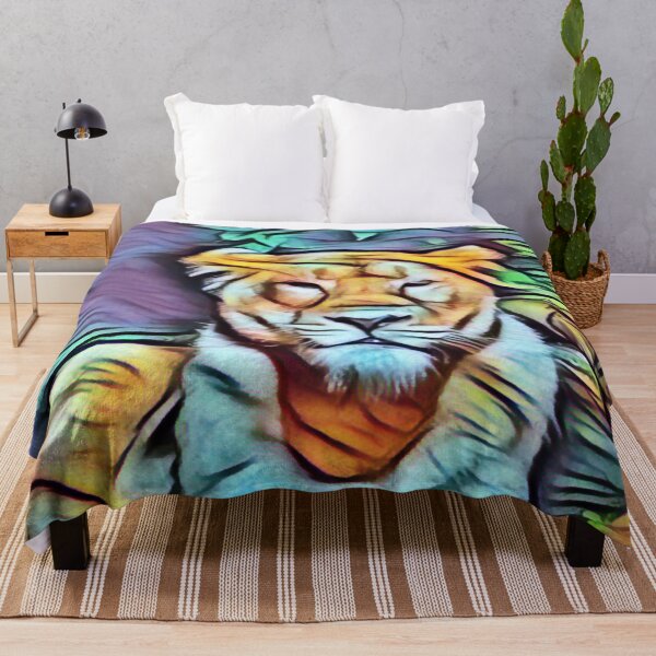 Item preview, Lazy Lioness In Glow designed and sold by Fearless-Fox.