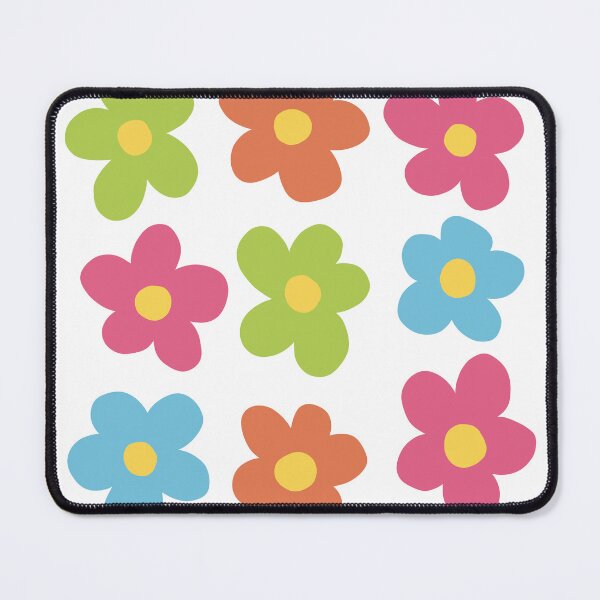 Item preview, Rainbow Simple Colourful Daisies designed and sold by art-by-enc.