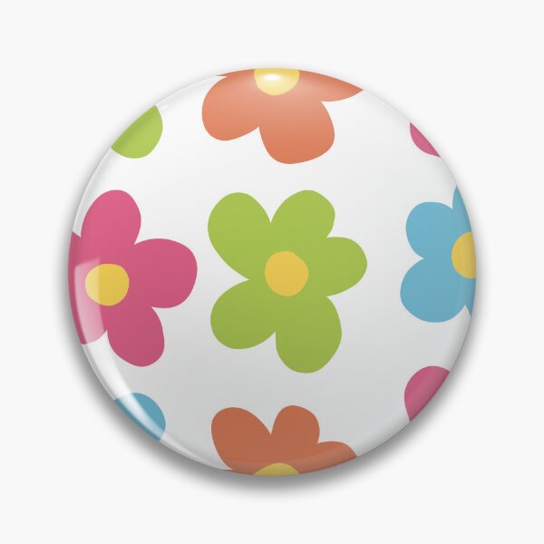 Item preview, Rainbow Simple Colourful Daisies designed and sold by art-by-enc.