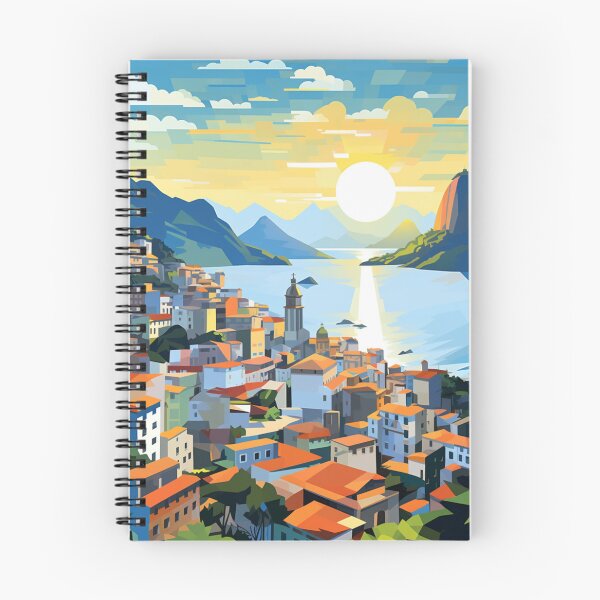 Item preview, A Pop Art Travel Print of Rio de Janeiro - Brazil designed and sold by StudioRedKoala.