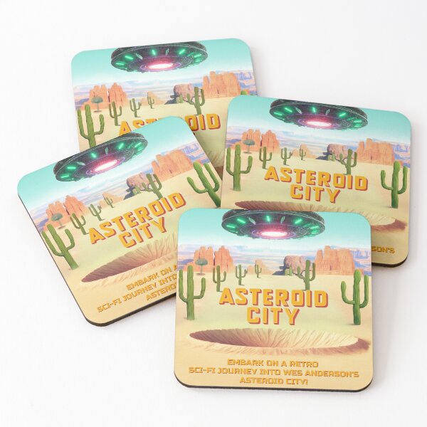 Item preview, Asteroid City Retro Sci-Fi movie  theme designed and sold by printroute.