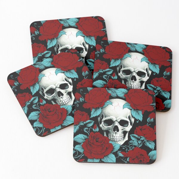 Item preview, Skull Roses Art Design designed and sold by ecervantez.