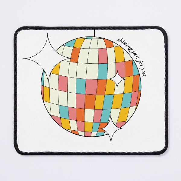 Item preview, Colorful Retro Disco Ball Mirrorball Taylor Swift designed and sold by designsbymia93.
