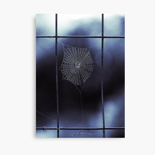 Item preview, Midnight Blue Spider Web designed and sold by Brooke T Ryan Photographic Art.