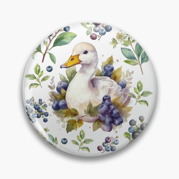 Item preview, Cottage Core Blueberry Duck shirt designed and sold by CocoBear369.