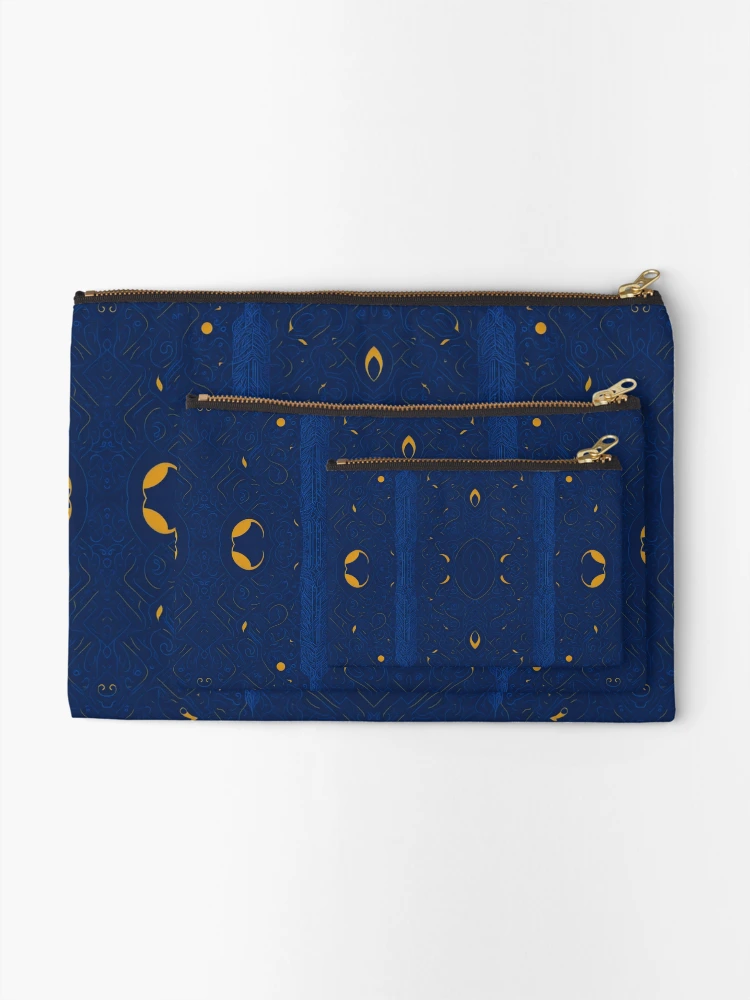 Thumbnail 2 of 4, Zipper Pouch, Infinity pattern  designed and sold by elearah1.