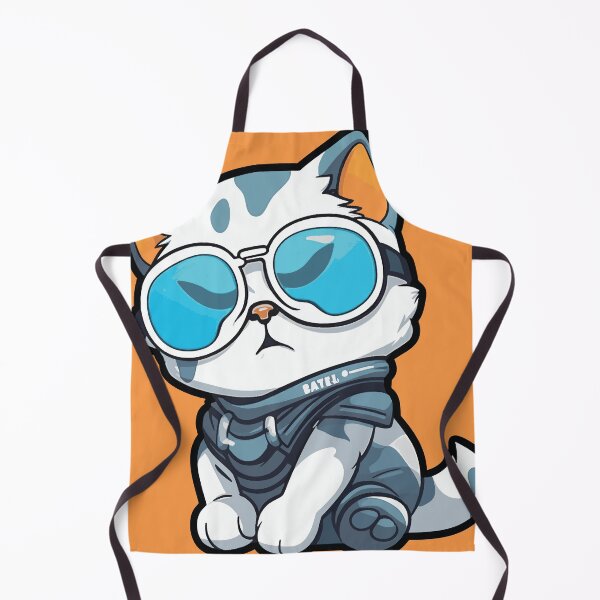 Item preview, Futuristic Multicolor Cats #46 pensive cat designed and sold by SOVISART.