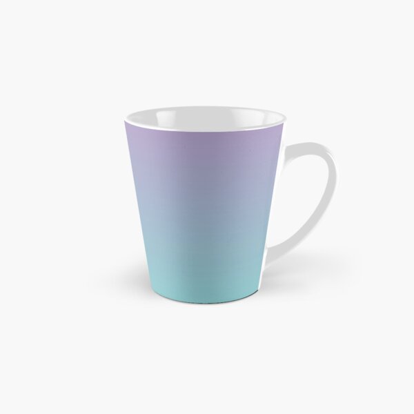 Ombre | Gradient Colors | Pink and Teal | Tall Mug