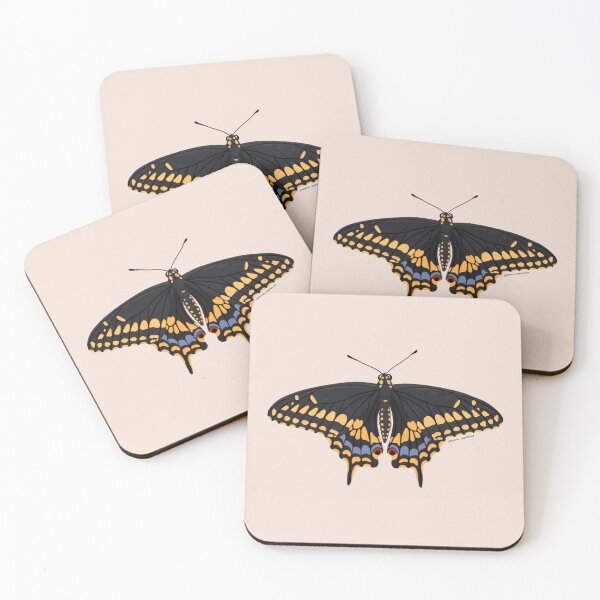 Item preview, Black Swallowtail Butterfly designed and sold by Julianna Stephanson.