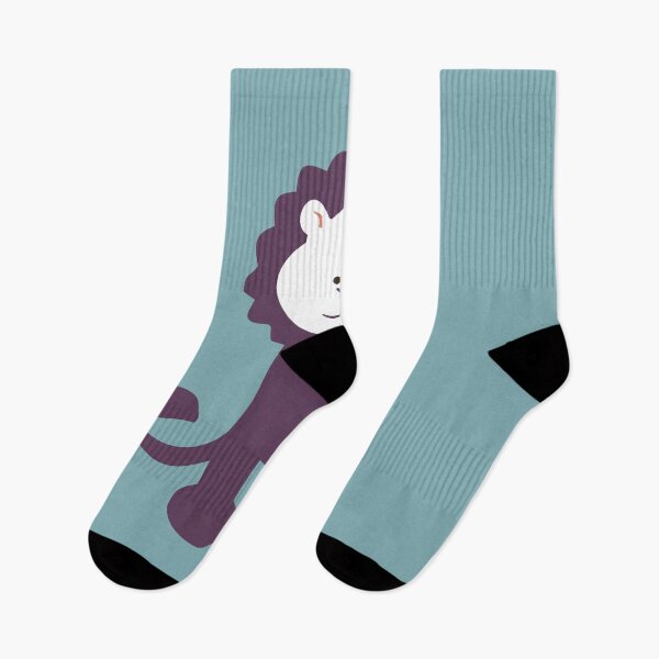 Item preview, Mint green purple lion designed and sold by Lubo Lubenov.