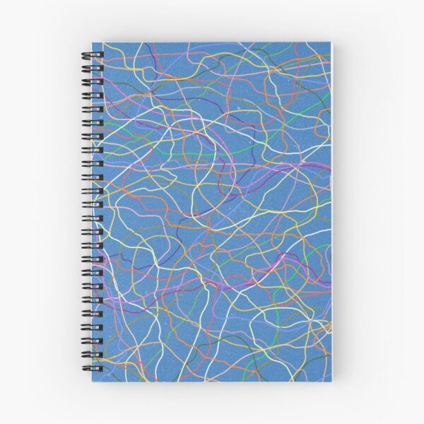 Item preview, Colorful Lines Tangled Pattern designed and sold by Maybeweird.