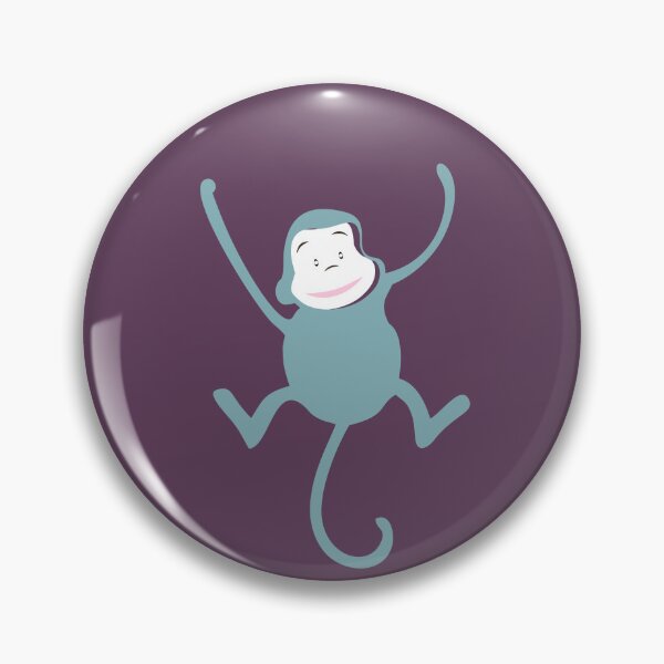 Item preview, Dark violet mint monkey designed and sold by Lubo Lubenov.