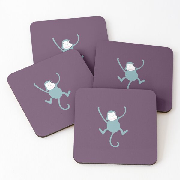 Item preview, Dark violet mint monkey designed and sold by Lubo Lubenov.