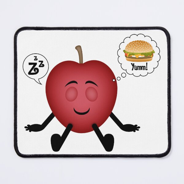 Artikelvorschau, Sleeping Fruit Sticker Pack // Humorvolle Sleeping Fruit Emoji-Aufkleber // Orange, Apfel, Erdbeere, Birne, Banane entworfen und verkauft von Elsy's Art.