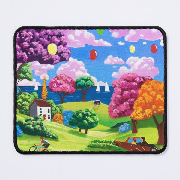 Item preview, Happy Weekend naive art designed and sold by GORDON BRUCE ART.