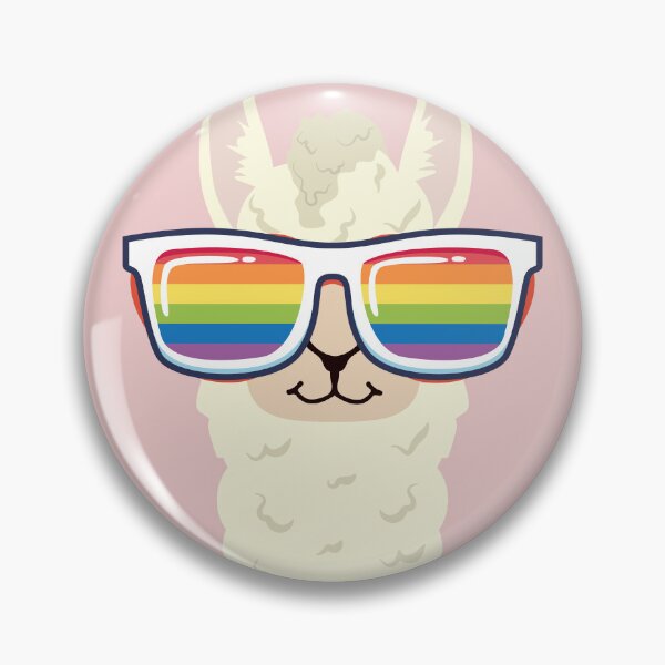 Item preview, gay llama funny glasses designed and sold by emcazalet.