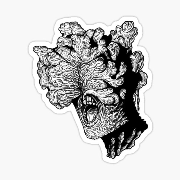 Clicker - The Last of Us fan art - Clicker - Sticker