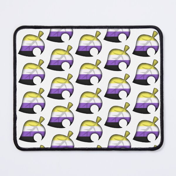 Item preview, AC Non-binary Pride Leaf designed and sold by TheLoonicorn.