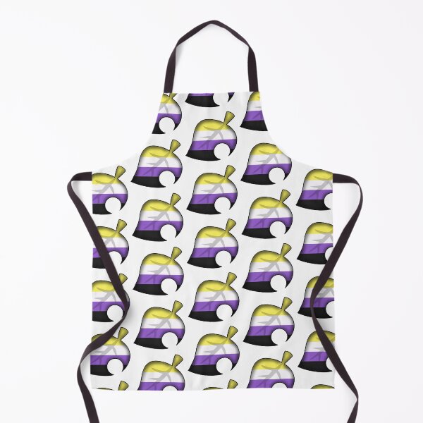 Item preview, AC Non-binary Pride Leaf designed and sold by TheLoonicorn.