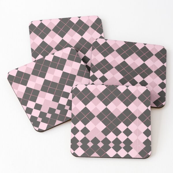 Item preview, Grid Weave | Weave Pattern in Black and Pink designed and sold by General-Corner.