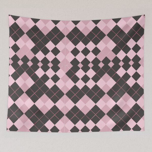 Item preview, Grid Weave | Weave Pattern in Black and Pink designed and sold by General-Corner.