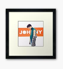 NCT 2018 JOHNNY Framed Print