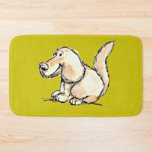 Item preview, small dog, watercolor, fine art designed and sold by janianna.