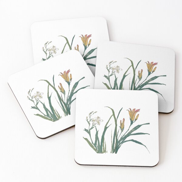 Item preview, Japanese Flowers Standing Alone designed and sold by DreamingBeetle.