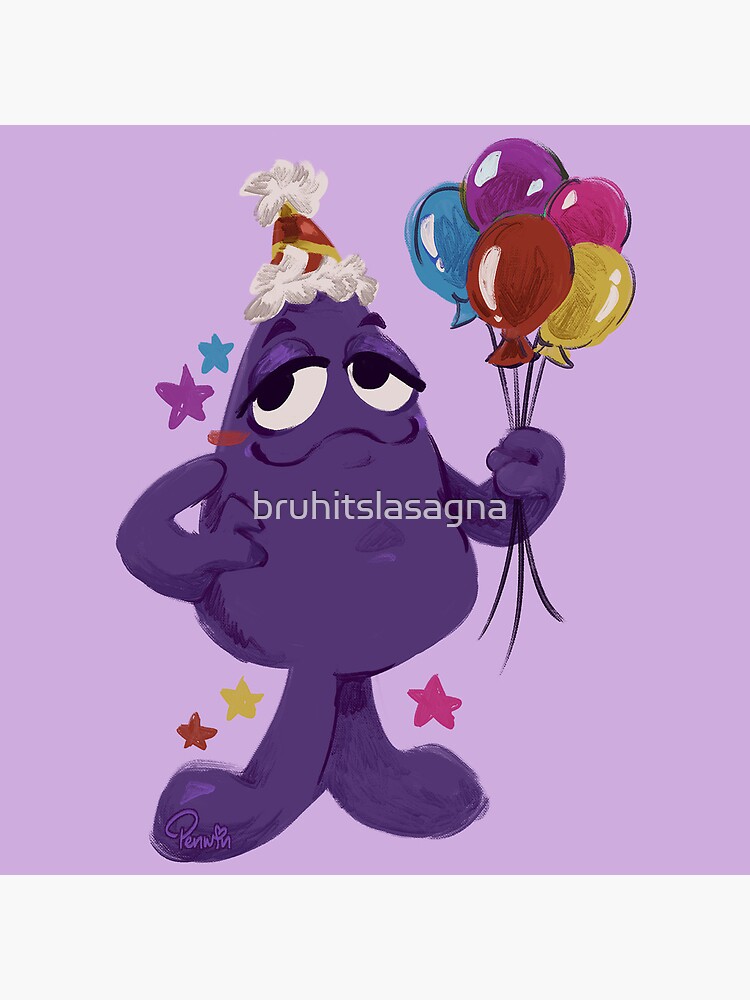 Grimace Birthday Party Decorations Baby Shower Grimace Balloons