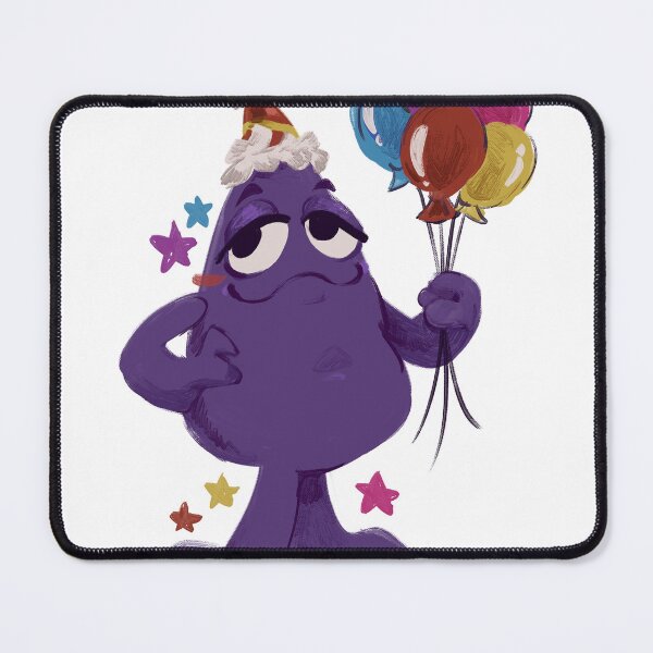 Item preview, Happy Birthday Grimace Sticker designed and sold by bruhitslasagna.
