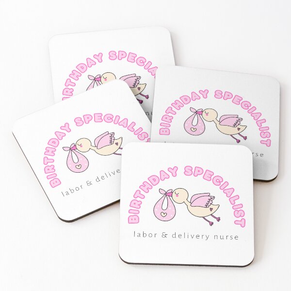 Item preview, Birthday Specialist Stork Pink designed and sold by maliagnad.