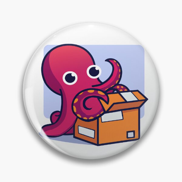 Item preview, Octopus packaging designed and sold by JuncoPuff.