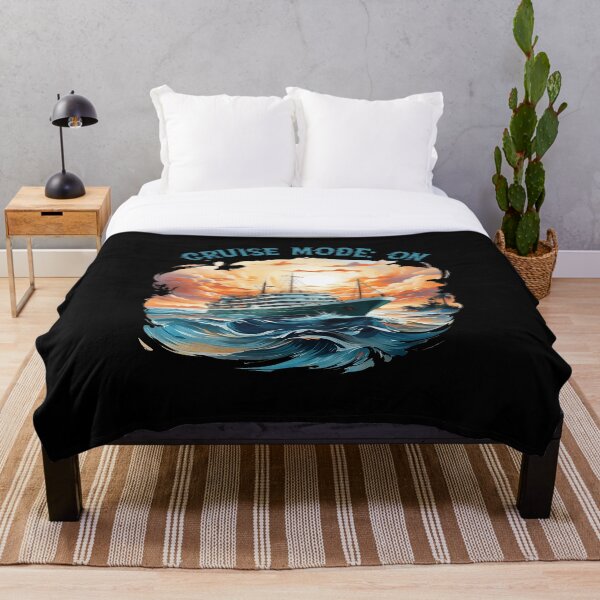 Item preview, Cruise Mode On, Design Cool Cruise, Funny Cruise Quote designed and sold by PRYMULLART.