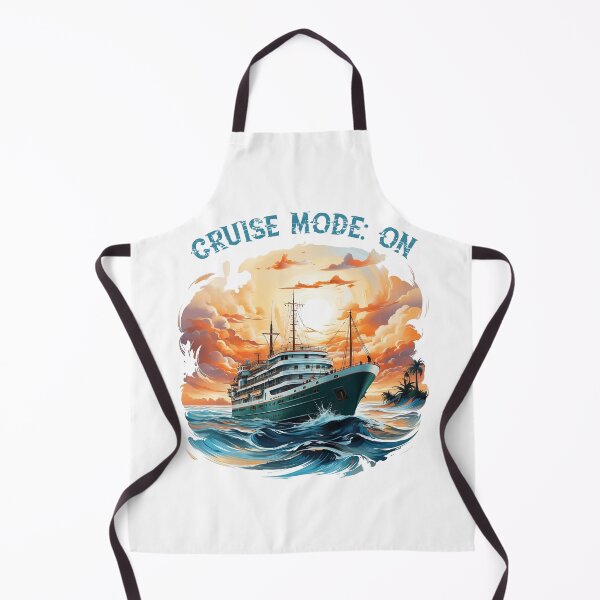 Item preview, Cruise Mode On, Design Cool Cruise, Funny Cruise Quote designed and sold by PRYMULLART.