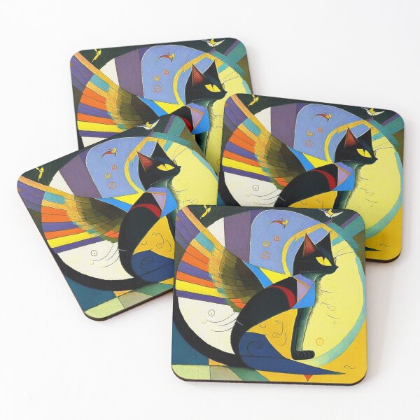 Item preview, Pretty cat. Abstraction. designed and sold by Natalia-Vlad.