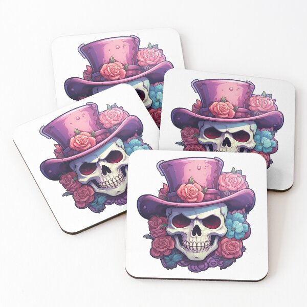 Item preview, Skull in a hat. designed and sold by art-shop-by-Kat.