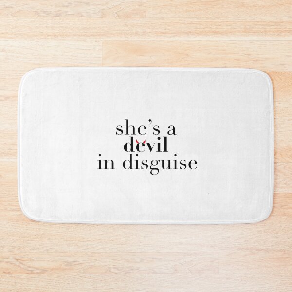 Item preview, "she's a devil in disguise" sticker designed and sold by bessie-d.