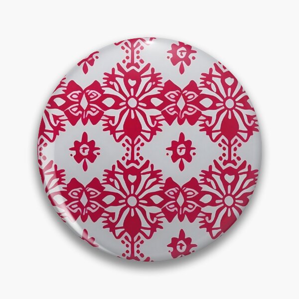 Item preview, Red Floral Pattern designed and sold by nerminokeen.