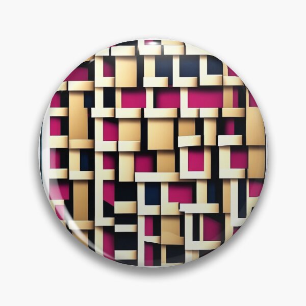 Item preview, Shelfscape Symphony - Magenta Abstract - Book inspired Pattern 17 designed and sold by JoanNinjaHen.