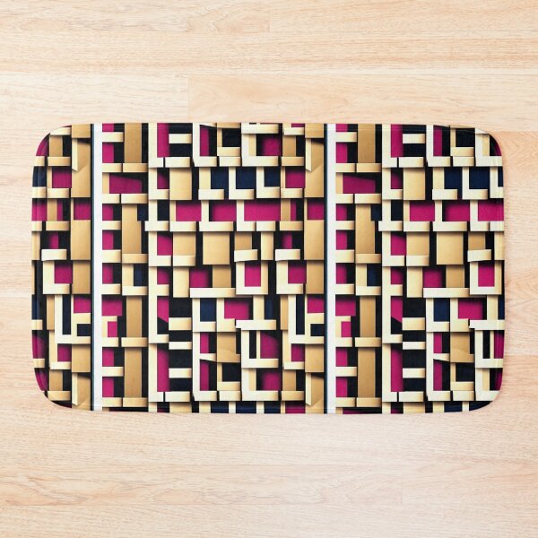 Item preview, Shelfscape Symphony - Magenta Abstract - Book inspired Pattern 17 designed and sold by JoanNinjaHen.