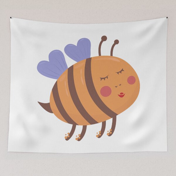 Item preview, Cute and happy fat bee designed and sold by OM-lova.