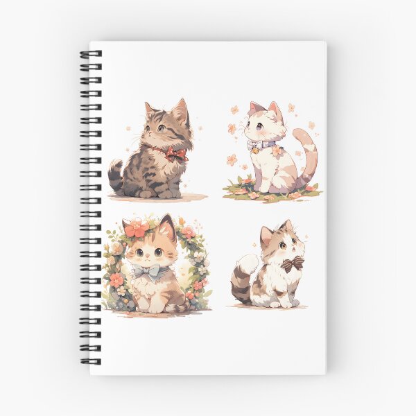 Item preview, Cute Cats Clipart designed and sold by alacaz.