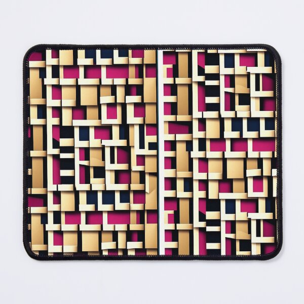 Item preview, Shelfscape Symphony - Magenta Abstract - Book inspired Pattern 17 designed and sold by JoanNinjaHen.