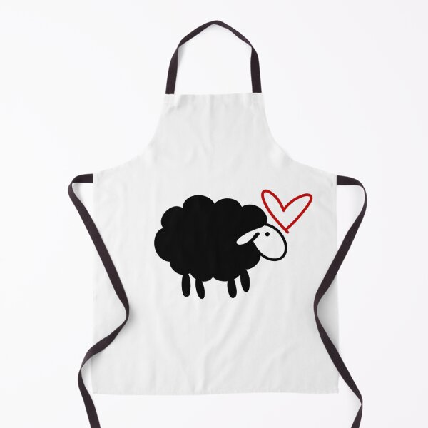 Item preview, Black Sheep Heart designed and sold by CuteTattoo.
